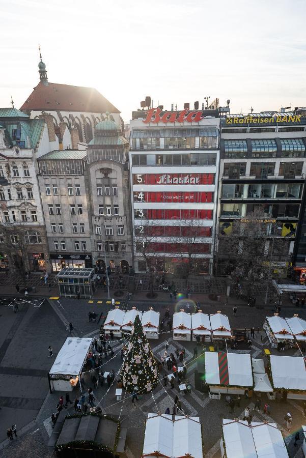 Wenceslas Square Terraces Praha Eksteriør bilde
